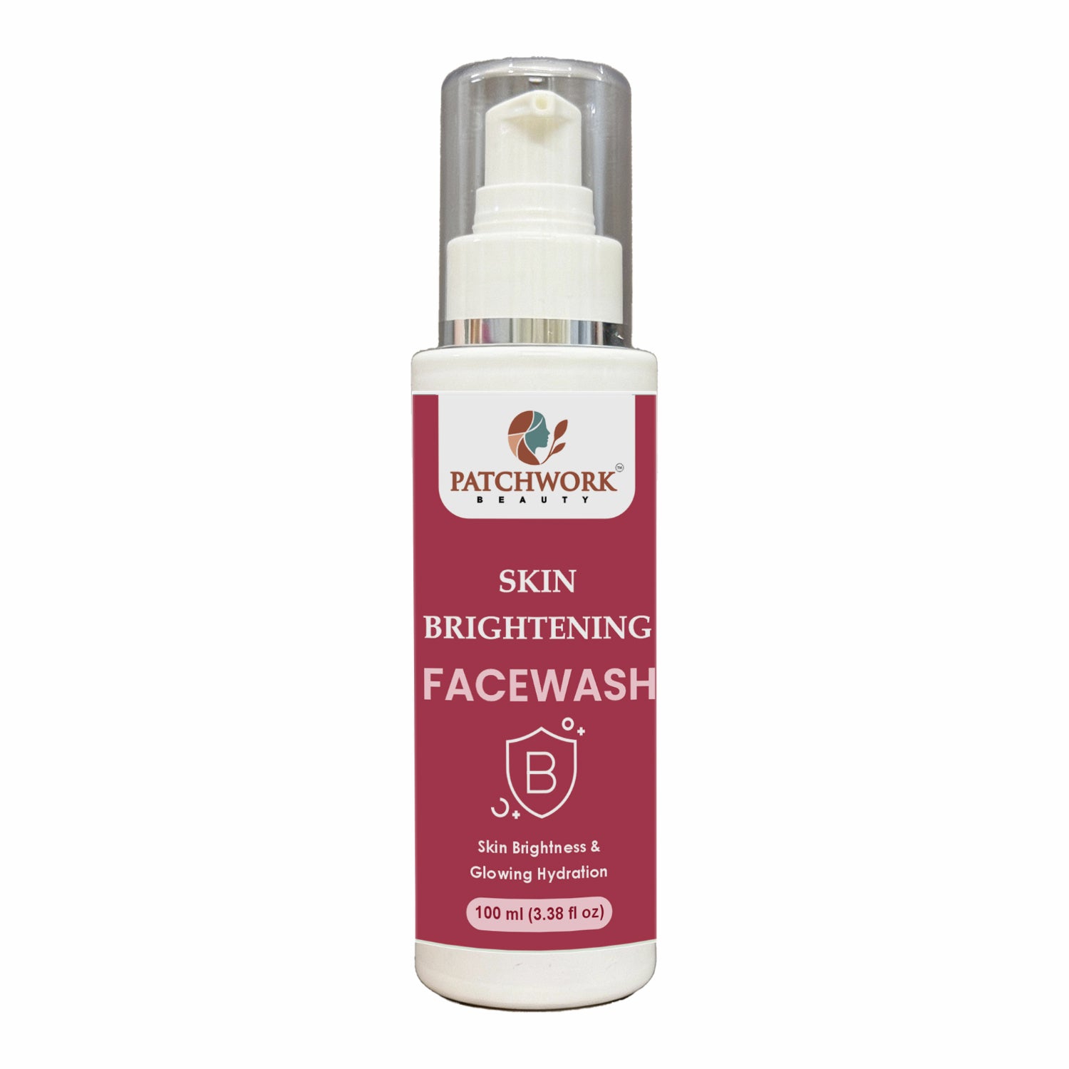 Patchwork Beauty Skin Brightening Face Wash for Radiant Glow and Hydration Gentle Deep Cleansing Daily Skin Care for Dull Uneven Skin Smooth Fresh Look 150ml