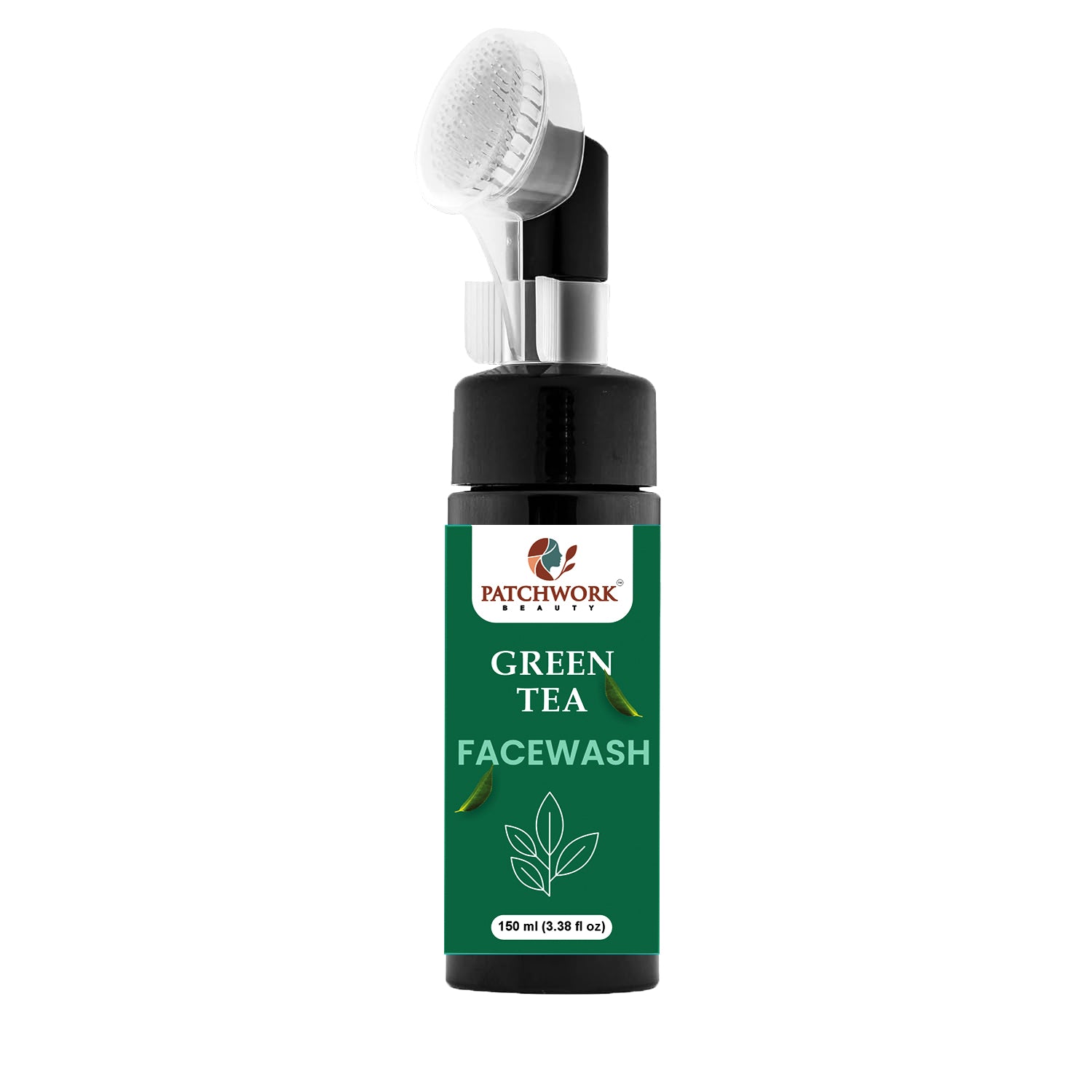Patchwork Beauty Green Tea Face Wash for Refreshing Cleansing and Oil Balance Gentle Hydrating Daily Skin Care for Fresh Clear and Smooth Skin Suitable for All Skin Types 150ml